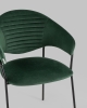 Стул Алексис велюр зеленый