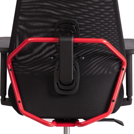 Кресло Matrix черный, ткань, металл, пластик, мягкое сиденье, с подлокотниками