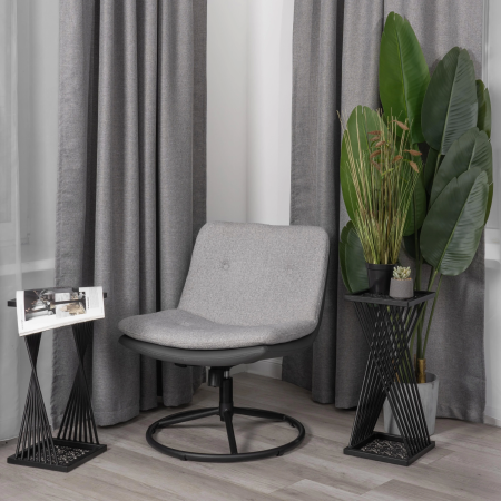 Кресло лаунж Oslo/Осло серый