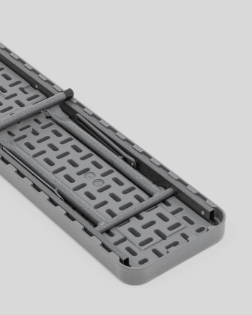 Скамейка складная Кейт 152*25*42 см серая Скамейка складная Кейт 152*25*42 см серая