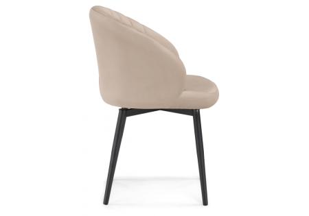 Стул на металлокаркасе Бэнбу крутящийся MR-26, черный