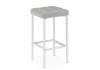 Барный стул Лофт мадера 20, белый матовый