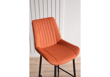Барный стул Седа терракотовый (zd 432), черный