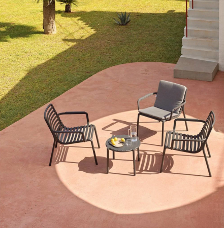 Лаунж-кресло пластиковое Doga Relax табак