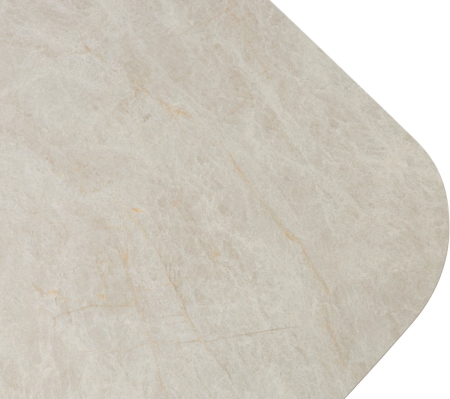 Стол ASTRID 200 TL-102 бежевый мрамор, испанская керамика, темно-серый