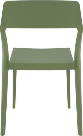 Стул пластиковый Snow зеленый