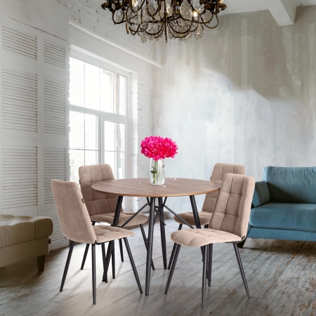 Стул обеденный Asti темно-бежевый Стул обеденный Asti темно-бежевый