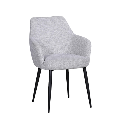 Стул обеденный Katys светло-серый рогожка 2 шт.