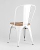 Стул TOLIX WOOD белый глянцевый Стул TOLIX WOOD белый глянцевый