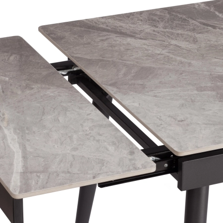 Стол обеденный Lord Grey/Лорд Грей серый и черный