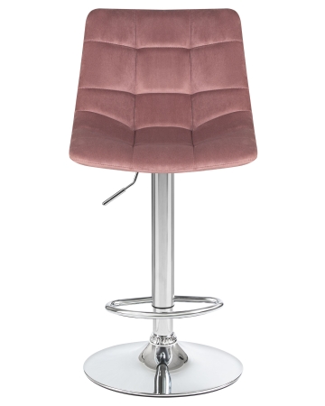 Стул барный TAILOR пудрово-розовый велюр MJ9-32