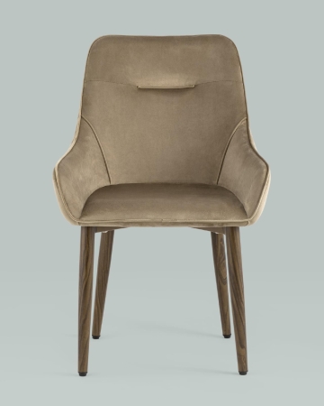 Стул Диана велюр бежевый