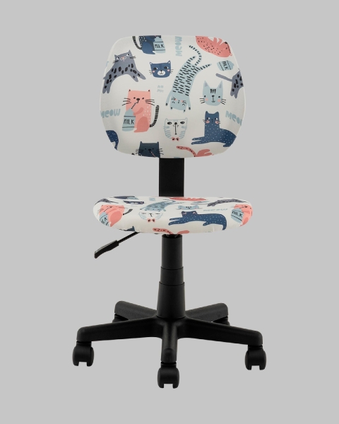 Кресло ЛОЛО Cats пластик черный