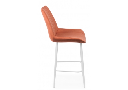 Барный стул Седа терракотовый (zd 432), белый