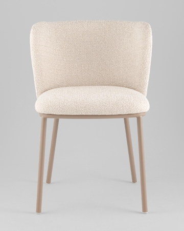 Стул Stag бежевый с бежевыми ножками