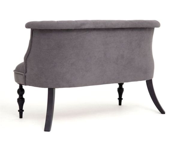 Диван Бархат венге, RS15 - серый