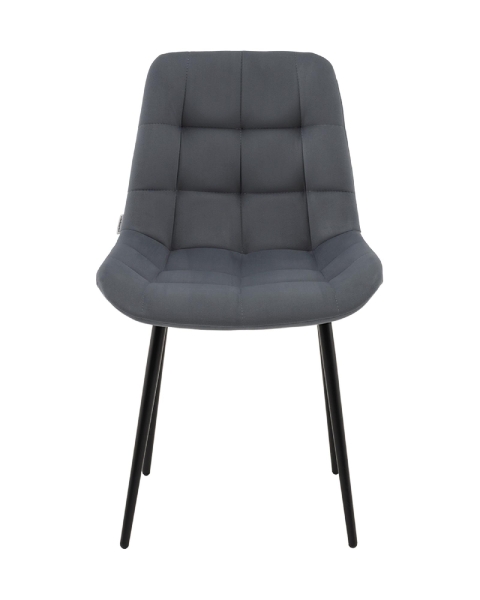 Стул Флекс N велюр темно-серый