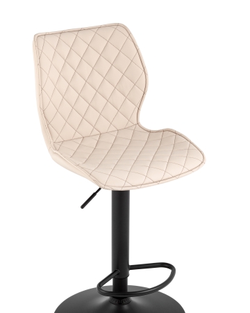 Стул барный Dome экокожа светло-серый