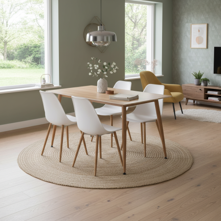 Стол обеденный Austen / Остин светлое дерево