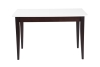 Стол Квадро 1200*700+300, столешница белая, ножки венге