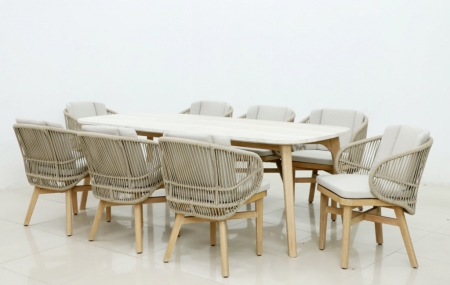 Стол деревянный обеденный Tagliamento Mali 225 натуральный