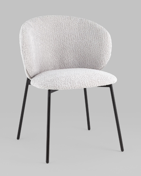 Стул Блейз букле светло-серый Стул Блейз букле светло-серый