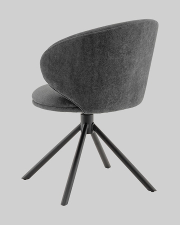 Стул Труфальд велюр темно-серый