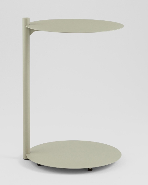 Журнальный столик Siara металл оливковый