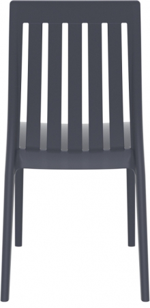 Стул пластиковый Siesta Contract Soho темно-серый