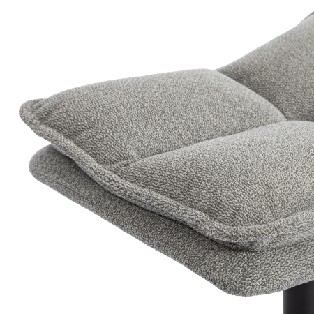 Кресло лаунж Reflex/Рефлекс с пуфом светло-серый