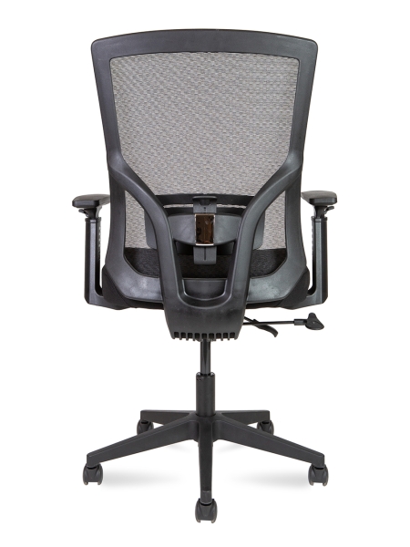 Кресло офисное Гарда LB черный, ткань и пластик, мягкое сиденье, с подлокотниками Кресло офисное Гарда LB черный, ткань и пластик, мягкое сиденье, с подлокотниками