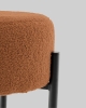 Стул барный Беккет букле терракотовый