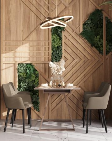 Стул Прайм экокожа коричневый