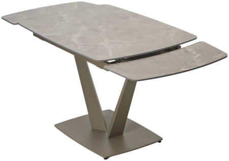 Стол ALATRI 120 MATT LATTE STONE SOLID CERAMIC, TAUPE