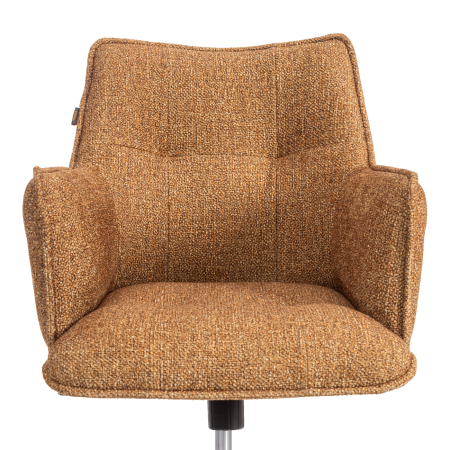 Кресло Lutz/Луц хром светло-коричневый