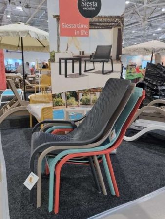 Кресло пластиковое Net Lounge ментоловый