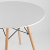 Стол Eames style 80 белый