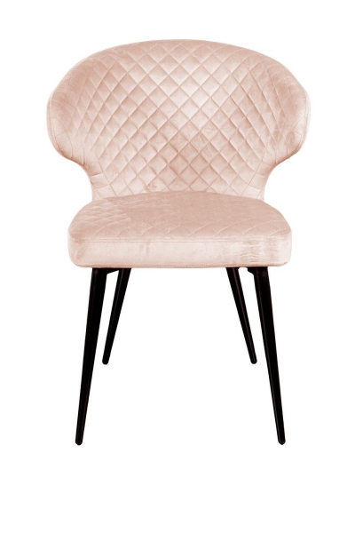 Стул Richard ромб, бархат светло-бежевый