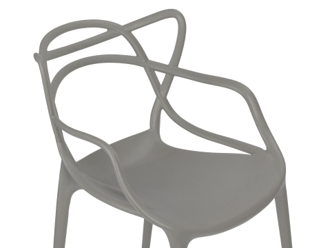 Стул обеденный MASTERS светло-серый GR-01