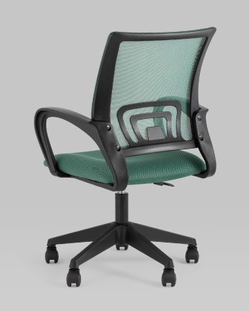 Кресло офисное ST-Basic TopChairs сетка и ткань зеленый фото в интернет-магазине Stoolmarket