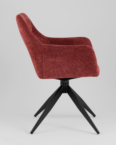 Стул обеденный Enid винно-красный