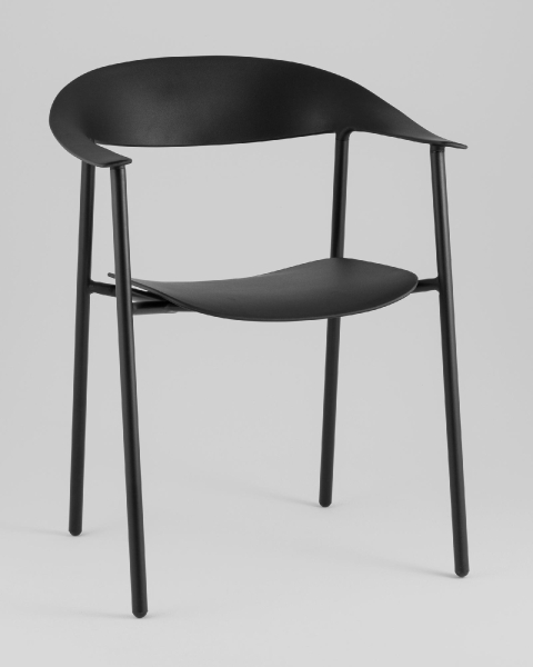 Стул Eila пластик черный Стул Eila пластик черный