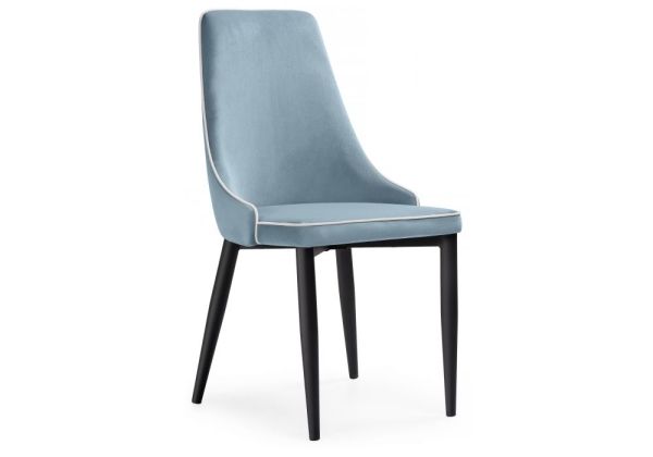 Стул Kora 1 светло-синий, белый, черный Стул Kora 1 светло-синий, белый, черный