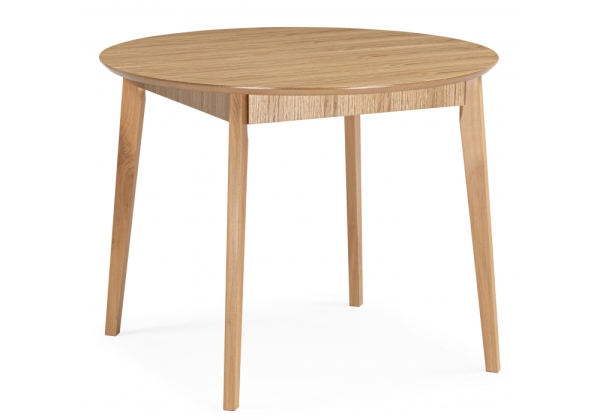 Стол деревянный Форли 100(130)x100 светлое дерево