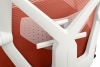Кресло Oliver RCH W-203AC белый пластик и оранжевый Кресло Oliver RCH W-203AC белый пластик и оранжевый