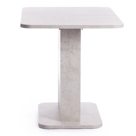 Стол обеденный SMART ЛДСП, 105-140х68,6х75 см, белый бетон, белый