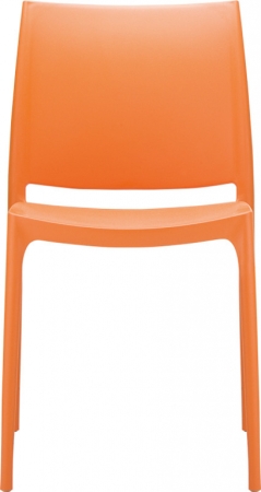 Стул пластиковый Siesta Contract Maya оранжевый