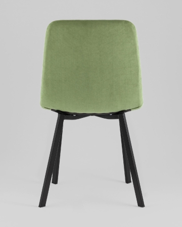 Стул Одди Original Square велюр пыльно-оливковый