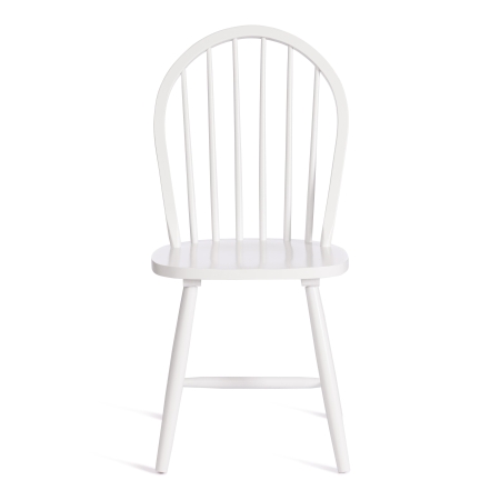 Стул AVERY (mod. 1101) дерево гевея, белый