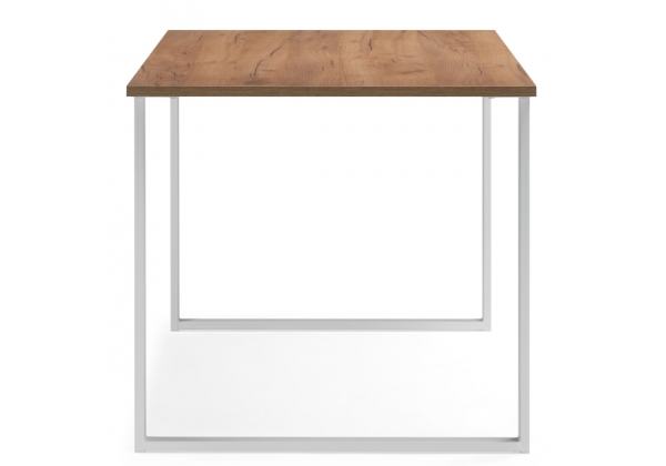 Стол деревянный Лиман 117 x 77 дуб крафт золотой, белый матовый Стол деревянный Лиман 117 x 77 дуб крафт золотой, белый матовый